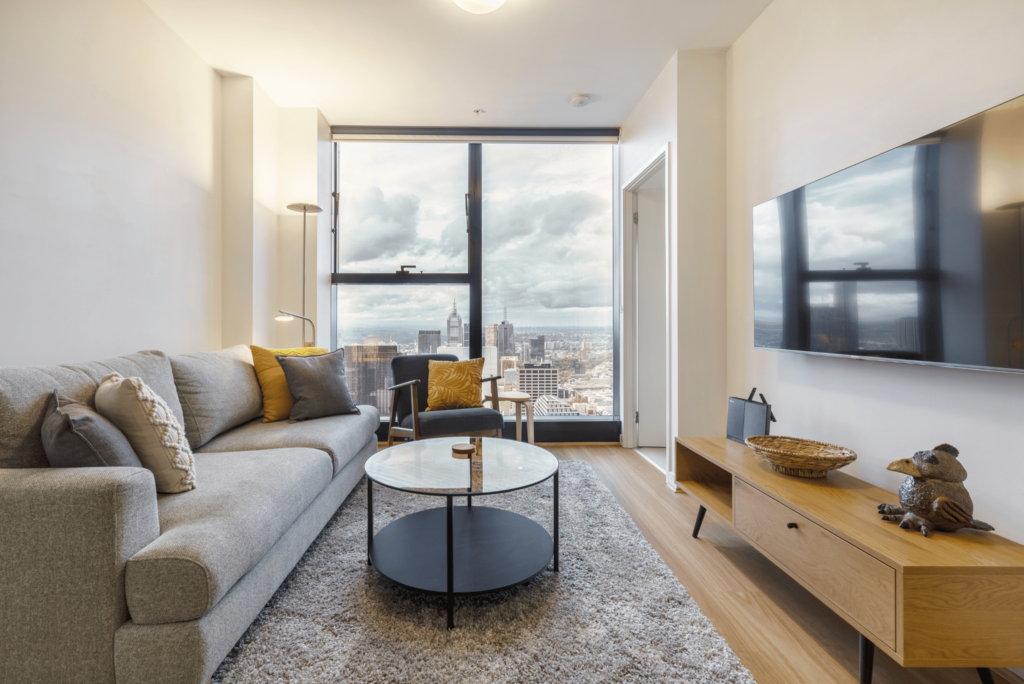 Stunning views from our 2 bedroom Apartment - Next Level Short Stays